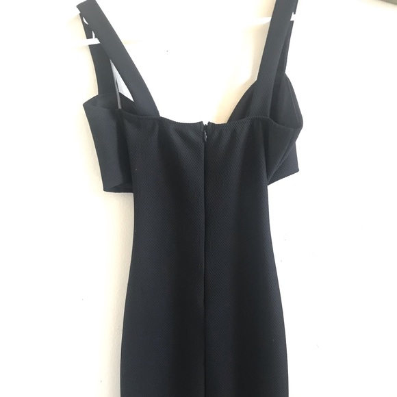 🍪Black Cut-out Evening Dress - Picture 5 of 7